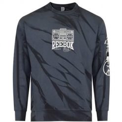 Bluza sportowa męska Reebok HS9178. Szare bluzy męskie Reebok, m, bez wzorów, z bawełny, bez kaptura. Za 158.00 zł.