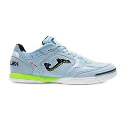 Buty piłkarskie męskie Joma Top Flex IN. Niebieskie buty sportowe męskie Joma, bez zapięcia, do piłki nożnej. Za 239.99 zł.