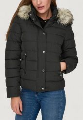 Kurtka puchowa Kobieta ONLY ONLNEWLUNA QUILTED JACKET CC OTW. Szare kurtki damskie Only, s, bez wzorów, z puchu, bez kaptura. Za 251.20 zł.