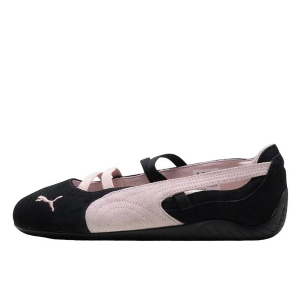 Puma Baleriny Speedcat Ballet Sd 40128702. Brązowe baleriny damskie Puma, bez wzorów, z materiału, klasyczne, bez obcasa. Za 644.51 zł.