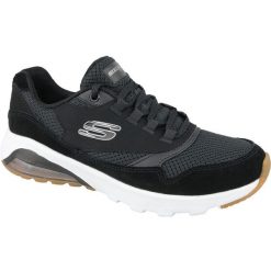 Buty do chodzenia damskie, Skechers Skech-Air Extreme. Czarne obuwie sportowe damskie Skechers, bez wzorów, z materiału, trekkingowe. Za 209.99 zł.
