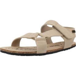 Sandały BREAK & WALK BWSH414001 Beżowy. Brązowe sandały damskie CONGUITOS, bez wzorów, bez obcasa, bez zapięcia. Za 225.99 zł.