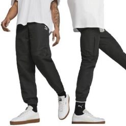 Spodnie sportowe dresowe męskie Puma FD Classics Cargo. Czarne krótkie spodenki sportowe męskie Puma, m, bez wzorów, z dresówki. Za 119.00 zł.