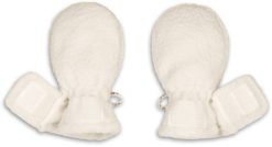 Jaunums! Lodger Mittens Teddy bērnu cimdiņi Cloud Dancer 0-12m MTT 101_0-12. Rękawiczki dziecięce TB Print, bez wzorów. Za 68.95 zł.