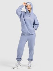 4F Spodnie dresowe joggery damskie - niebieskie S. Niebieskie spodnie dresowe damskie 4f, s, bez wzorów, z dresówki. Za 149.99 zł.
