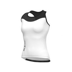 Koszulka rowerowa damska Alé Cycling Solid Color Block Tank Top. Białe koszulki sportowe damskie ALÉ CYCLING, l, bez wzorów, bez kołnierzyka, bez ramiączek, rowerowe. W wyprzedaży za 216.99 zł.