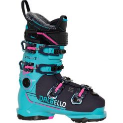 Buty narciarskie DALBELLO VELOCE 105 MV W CARAIBI BLUE/DARK BLUE. Czarne obuwie sportowe damskie Dalbello, bez wzorów, narciarskie. W wyprzedaży za 1,495.00 zł.