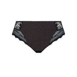 Majtki damskie Elomi Charley. Czarne figi damskie ELOMI, m, bez wzorów, z koronki. Za 192.00 zł.