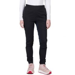Spodnie narciarskie dla kobiet Rossignol Poursuite. Czarne spodnie materiałowe damskie Rossignol, bez wzorów, do biegania. Za 601.00 zł.