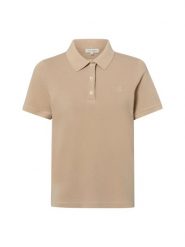 Marc O'Polo koszulka polo Kobiety Bawełna (100%) brązowy, XL. Brązowe koszulki sportowe damskie Marc O'Polo, xl, bez wzorów, z bawełny, bez kołnierzyka, bez ramiączek. Za 229.95 zł.