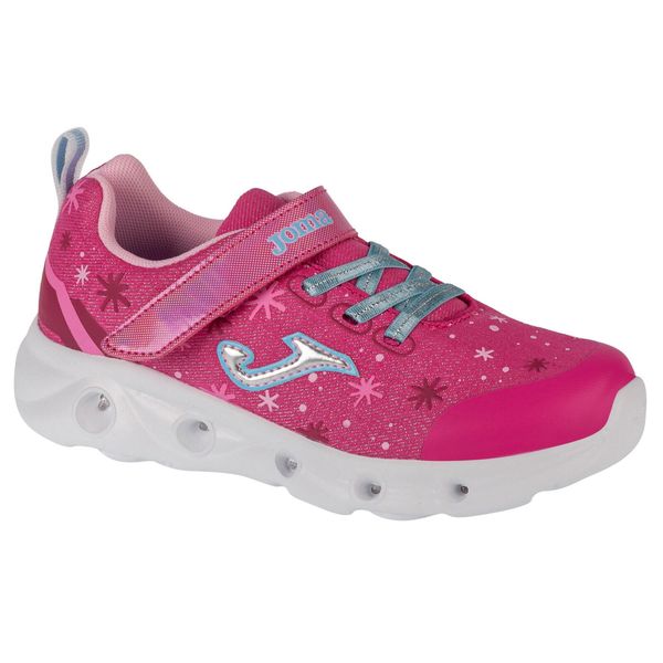 Buty sportowe Sneakersy dziewczęce, Joma Space Jr 24 JSPACS. Czerwone buty sportowe dziewczęce Joma, bez wzorów, bez zapięcia, trekkingowe. Za 139.99 zł.