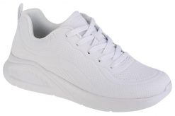 Buty do chodzenia damskie Skechers Bobs Buno How Sweet. Białe obuwie sportowe damskie Skechers, bez wzorów, z materiału, trekkingowe. Za 359.20 zł.