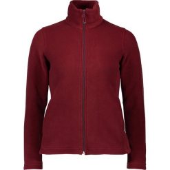 Bluza polarowa w kolorze bordowym. Czerwone bluzy damskie CMP, bez wzorów, z materiału, bez kaptura. W wyprzedaży za 79.95 zł.