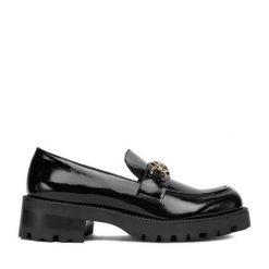 Loafersy Eva Minge. Czarne mokasyny damskie Eva Minge. Za 389.99 zł.