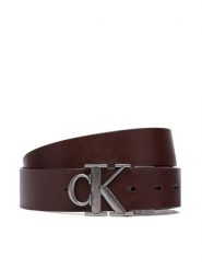Calvin Klein Pasek Ck Buckle Tumbled 35Mm Adj/Rev LV04D7049G Brązowy. Brązowe paski damskie Calvin Klein, bez wzorów, ze skóry. Za 289.99 zł.