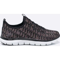 Skechers - Buty. Szare obuwie sportowe damskie Skechers, z materiału. W wyprzedaży za 199.90 zł.
