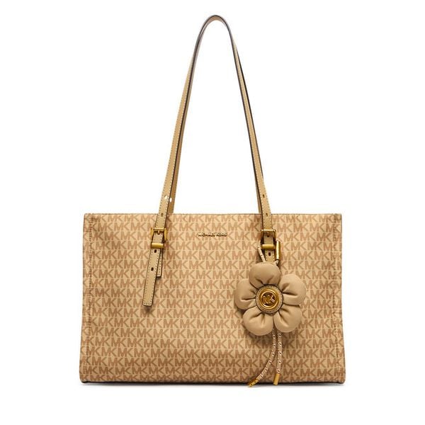 Torebka MICHAEL Michael Kors. Brązowe torebki do ręki damskie MICHAEL Michael Kors, bez wzorów, klasyczne, bez dodatków. Za 751.99 zł.
