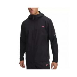 Kurtka wodoodporna Under Armour Tech Utility Woven. Czarne kurtki sportowe męskie Under Armour, m, bez wzorów, z materiału. Za 389.00 zł.