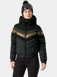 Kurtka Narciarska Damska Helly Hansen Imperial Short Puffy. Czarne kurtki damskie Helly Hansen, na zimę, s, bez wzorów, z materiału, bez kaptura, narciarskie. Za 1,119.20 zł.