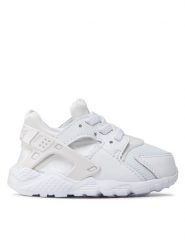 Nike Sneakersy Huarache Run (TD) 704950 110 Biały. Białe buty sportowe dziewczęce Nike, bez wzorów, z materiału, bez zapięcia. Za 279.99 zł.