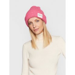 Czapka Tommy Jeans. Czerwone czapki i kapelusze damskie Tommy Jeans, na zimę, bez wzorów, z jeansu. Za 179.99 zł.