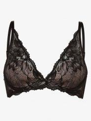 Calvin Klein biustonosz z fiszbinami Kobiety Koronka czarny, 75C. Czarne biustonosze Calvin Klein, bez wzorów, z koronki. Za 229.95 zł.