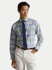 Polo Ralph Lauren Koszula 710B16789003 Zielony jasny Modern Fit. Zielone koszule męskie Polo Ralph Lauren, l, bez wzorów, z bawełny, bez kołnierzyka, bez ramiączek. Za 653.99 zł.
