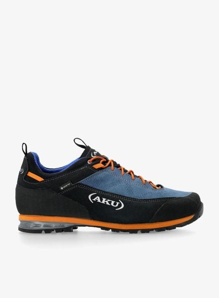 Buty trekkingowe męskie AKU Link GTX. Niebieskie trekkingi męskie Aku, przed kostkę, trekkingowe, gore-tex. Za 775.49 zł.