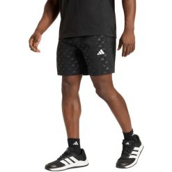Spodenki męskie adidas Workout Essentials Brandlove. Czarne buty sportowe męskie Adidas, bez zapięcia, na fitness i siłownię. Za 120.99 zł.
