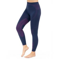 Legginsy termoaktywne Damskie Brubeck DRY. Fioletowe bielizna termoaktywna damska Brubeck, l, bez wzorów, z elastanu, bez ramiączek. Za 129.99 zł.