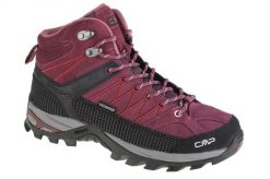 Buty trekkingowe damskie CMP Rigel Mid. Czarne trekkingi damskie CMP, outdoorowe. Za 479.99 zł.