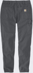 Spodnie Carhartt Rugged Flex Canvas Jogger Shadow. Brązowe spodnie sportowe męskie Carhartt, m, bez wzorów. Za 334.28 zł.