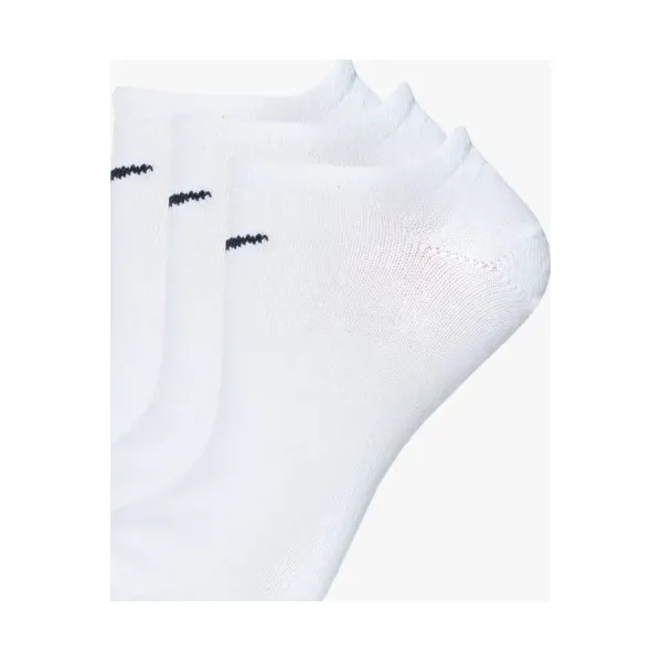 Nike Skarpety 3Ppk Value No Show , biały, rozmiar L. Białe skarpety damskie Nike, bez wzorów, z bawełny. W wyprzedaży za 34.99 zł.