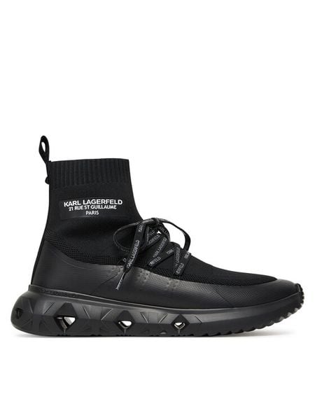 KARL LAGERFELD Sneakersy K/Kite Run KL54645 Czarny. Czarne buty sportowe męskie KARL LAGERFELD, z syntetyku, bez zapięcia. Za 779.99 zł.