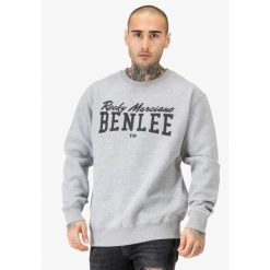 Bluza z okrągłym dekoltem, regularny krój Benlee Rinston. Czarne bluzy męskie BENLEE, xl, bez wzorów, z bawełny, bez kaptura. Za 226.50 zł.