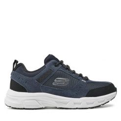Trekkingi Skechers. Niebieskie trekkingi męskie Skechers, trekkingowe. Za 309.99 zł.