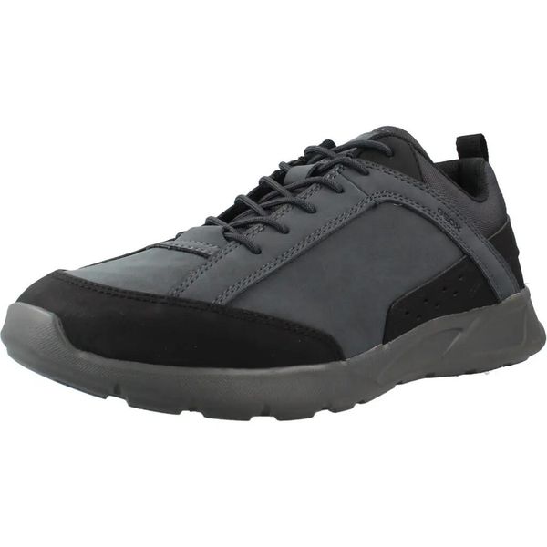 Buty GEOX U SANZIO Szary. Szare trekkingi męskie Geox, na fitness i siłownię. Za 241.99 zł.