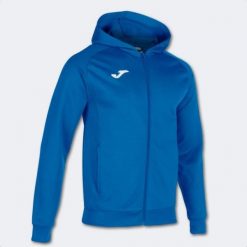 Joma Menfis Hoodie 101303-700 Niebieskie L. Niebieskie bluzy męskie Joma, l, bez wzorów, bez kaptura. Za 108.56 zł.