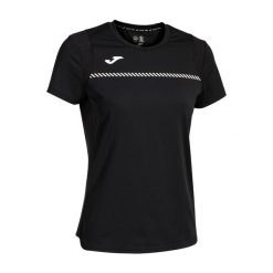Koszulka tenisowa damska Joma Smash. Czarne koszulki sportowe damskie Joma, xl, bez wzorów, bez kołnierzyka, bez ramiączek, tenisowe. Za 79.99 zł.