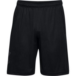 Spodnie sportowe męskie Under Armour Tech Graphic Short. Czarne krótkie spodenki sportowe męskie Under Armour, m, bez wzorów, do biegania. Za 186.50 zł.