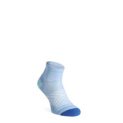 Skarpetki damskie Darn Tough Run 1/4 Ultra-Lightweight with Cushion. Niebieskie skarpety damskie DARN TOUGH, bez wzorów. Za 113.99 zł.