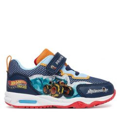 Sneakersy Primigi. Niebieskie trampki i tenisówki chłopięce Primigi, bez wzorów, bez zapięcia. Za 279.99 zł.