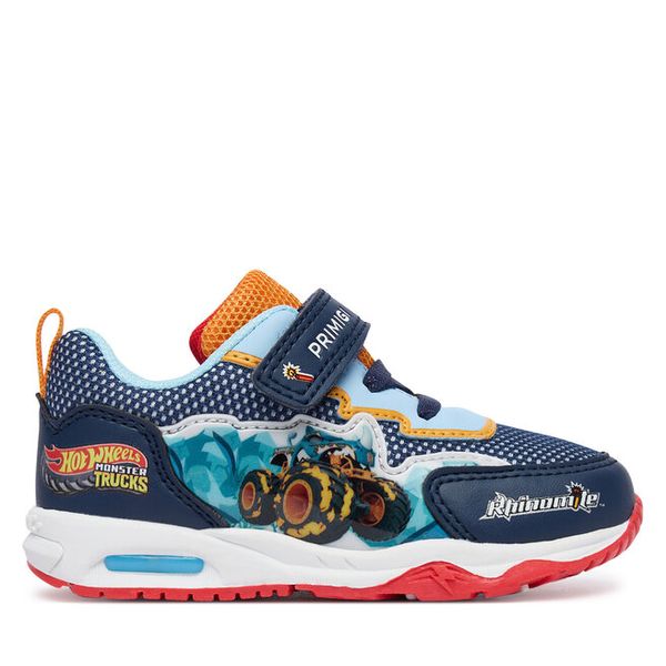 Sneakersy Primigi. Niebieskie trampki i tenisówki chłopięce Primigi, bez wzorów, bez zapięcia. Za 193.99 zł.