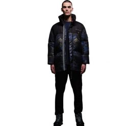 Kurtka Męska Christian Lacroix Barbegal Baffled Padded Jacket. Czarne kurtki męskie Regatta, m, z aplikacjami, z materiału, z kapturem. Za 268.99 zł.