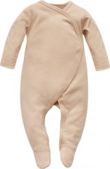 PINOKIO Pajac niemowlęcy beżowy wyprawka Pinokio Lovely Day 56 (51 - 56 cm). Brązowe śpioszki niemowlęce Pinokio, bez ramiączek. Za 59.90 zł.