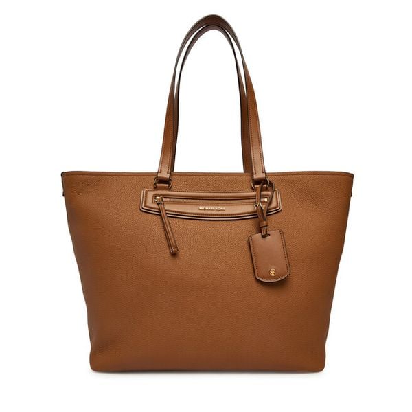 Torebka MICHAEL Michael Kors. Brązowe torebki do ręki damskie MICHAEL Michael Kors, bez wzorów, bez dodatków. Za 894.99 zł.