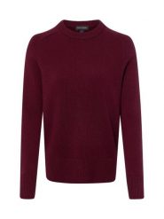 Franco Callegari Sweter z dzianiny merino Kobiety drobna dzianina czerwony, XXL. Czerwone swetry damskie Franco Callegari, xxl, bez wzorów, z dzianiny, bez kołnierzyka, bez ramiączek, bez kaptura. Za 299.95 zł.