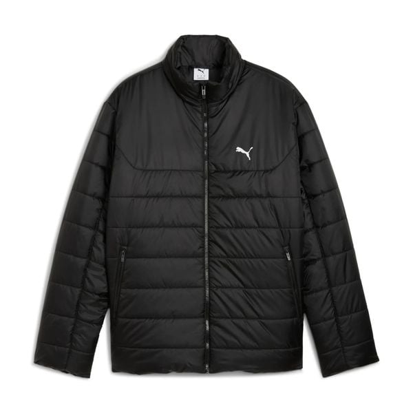 Kurtka uniwersalna męska Puma 68521001. Czarne kurtki męskie Puma, na zimę, m, bez wzorów, z materiału, klasyczne, z kapturem. Za 269.00 zł.