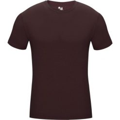 Koszulka z krótkim rękawem Podkoszulek męski Pro Compression. Czerwone koszulki sportowe męskie BADGER SPORT, m, bez wzorów, bez kołnierzyka, bez ramiączek. Za 194.95 zł.