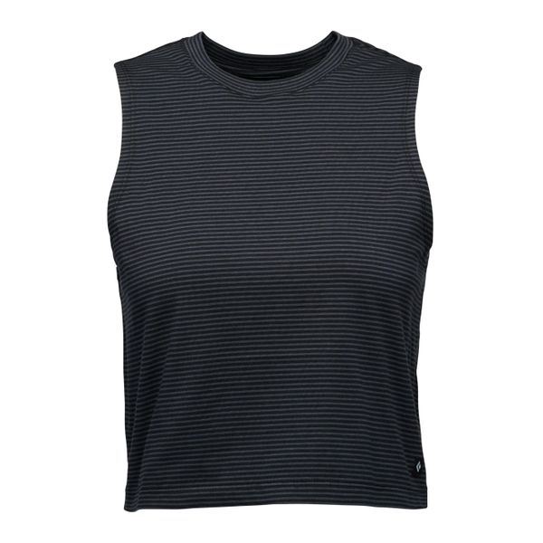 Damski podkoszulek w paski Black Diamond. Czarne koszulki sportowe damskie Black Diamond, bez wzorów, sportowe, bez kołnierzyka. Za 203.50 zł.